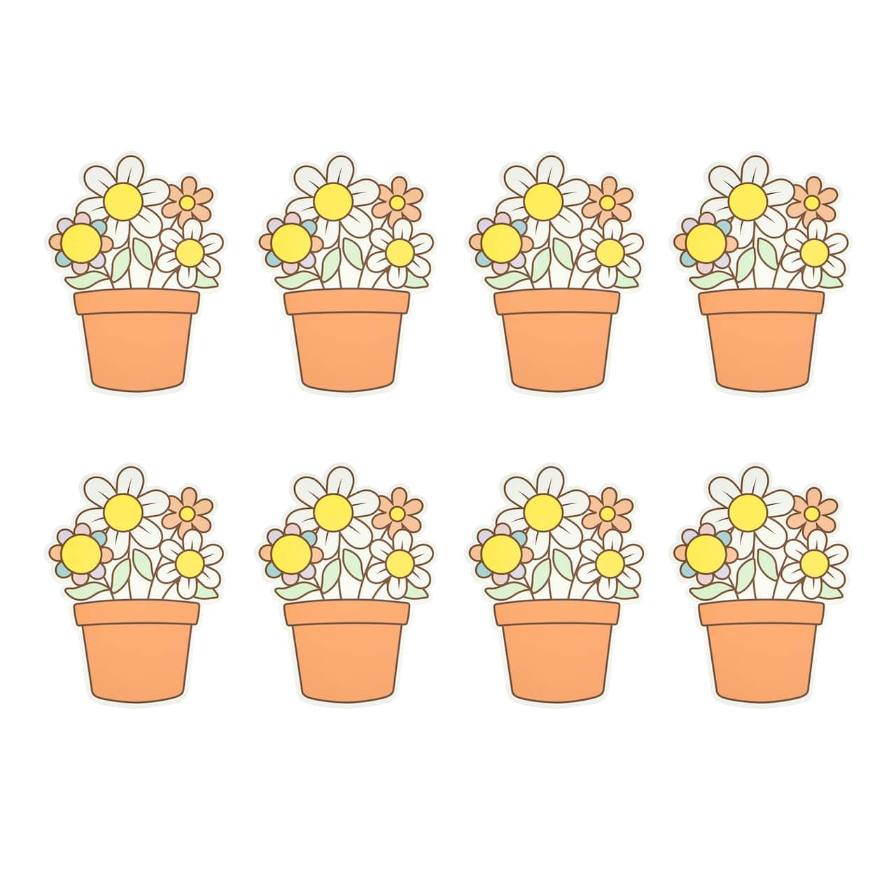 Class Rules! 7" Flower Pot Dry Erase Classroom Accents by B2C™